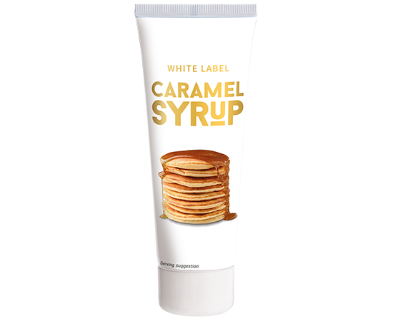 91240 White Label Label Caramel Syrup