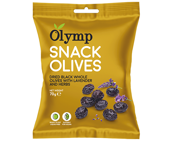 93291 Olymp Snack Olives with Lavender and Herbs